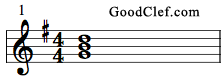 G Major Triad